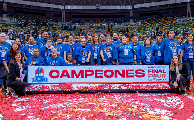 San Pablo Burgos se proclamó campeón de la Copa de España.