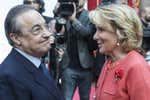 Esperanza Aguirre pide soluciones para el ruido del Bernabéu: «Florentino es mi ídolo, soy su admiradora número uno»