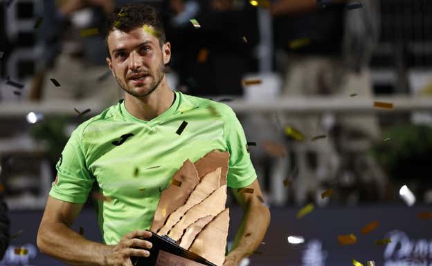 Pedro Martínez, tenista español. EFE