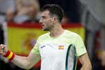 Pedro Martínez y Roberto Carballés encarrilan la eliminatoria de Copa Davis para España