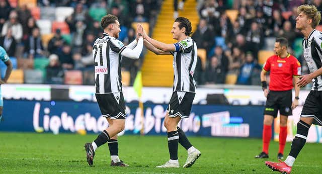 Iker Bravo, canterano del Real Madrid, salva al Udinese con un golazo
