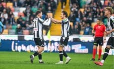 Iker Bravo, canterano del Real Madrid, salva al Udinese con un golazo