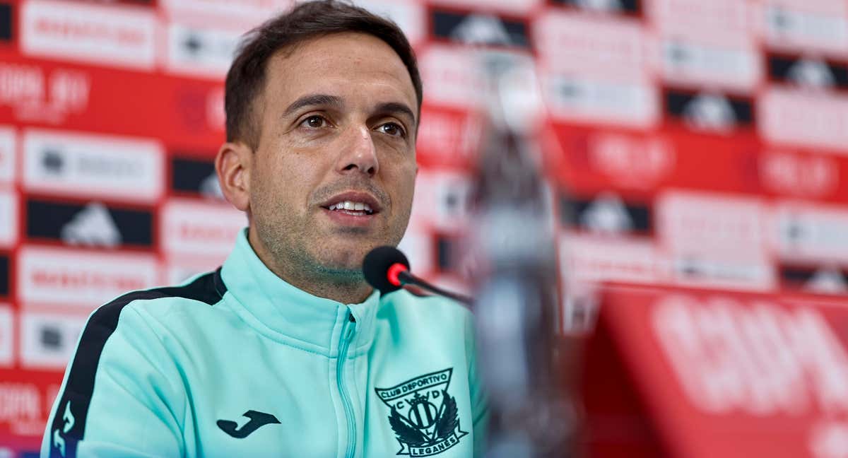 Borja Jiménez, en la rueda de prensa previa al choque contra el Real Madrid. /EFE