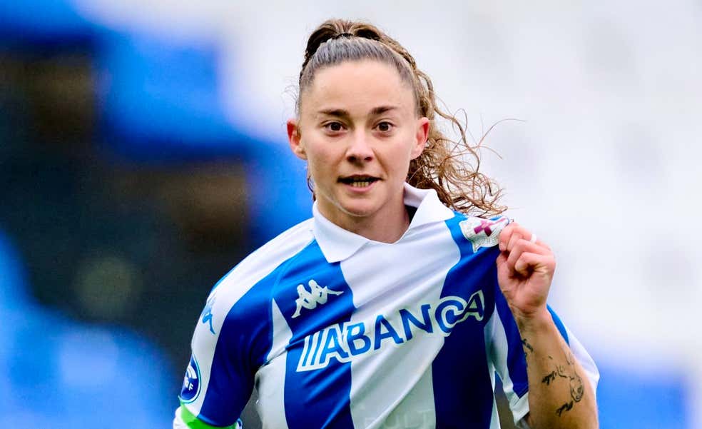 El impacto de Ainhoa Marín en el Dépor, más allá del campo: “Cada vez que marca, se besa el escudo y se nos ponen los pelos de punta”