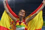 Ruth Beitia: «La gente me pregunta cómo una campeona olímpica está sentando a gente en un palco»