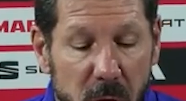 En mitad de la polémica del Espanyol – Real Madrid, el Cholo rompe la lanza a favor del arbitraje