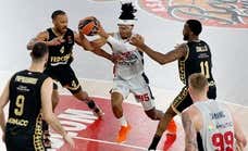 Baskonia nada a contracorriente, pero muere en la orilla contra el Mónaco