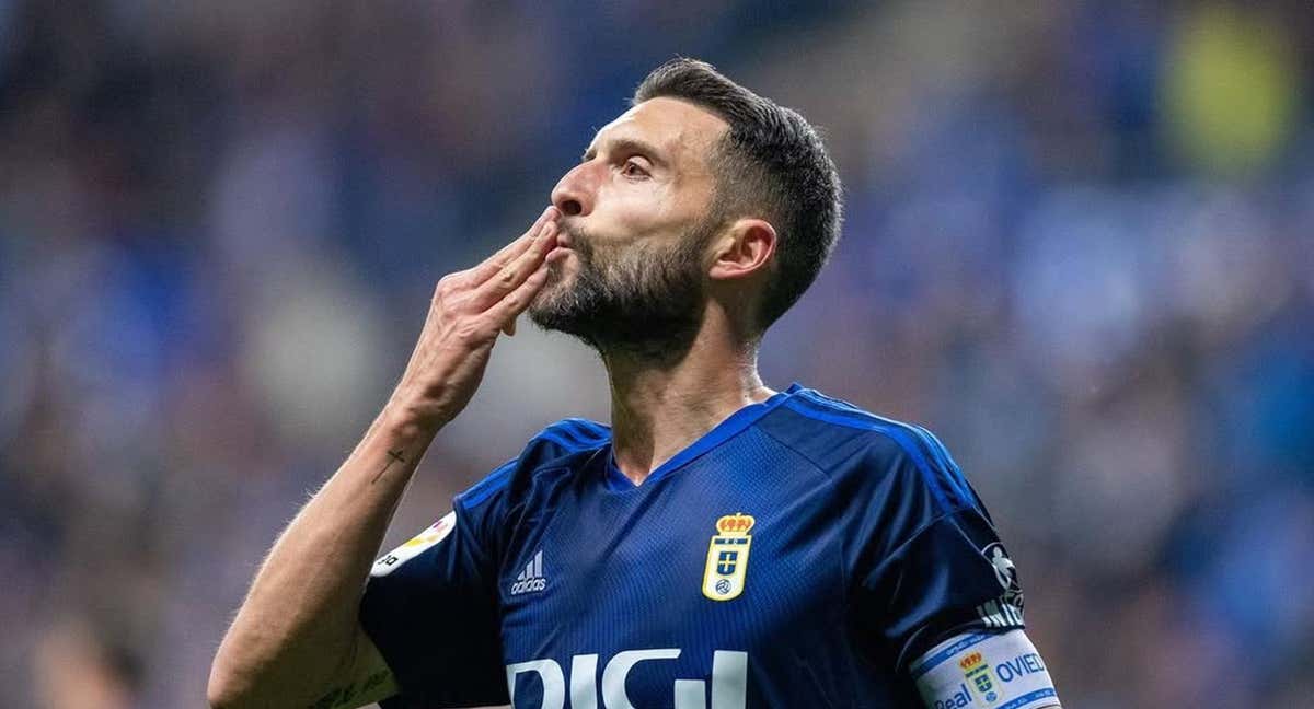 Borja Bastón volverá a la Segunda División. /@borjabaston