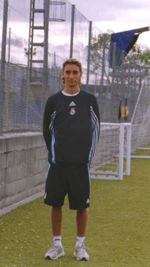 Dani G. Ortega, en su etapa como canterano del Real Madrid. CEDIDA