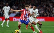 Pablo Barrios se 'come' el Bernabéu y conquista al Cholo Simeone