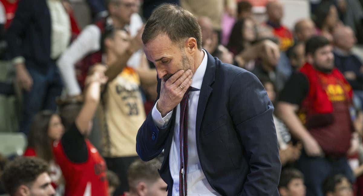 Sito Alonso, en el partido ante La Laguna Tenerife./EFE