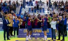 El Barça continúa con su dinastía en el balonmano español y gana la Copa de España