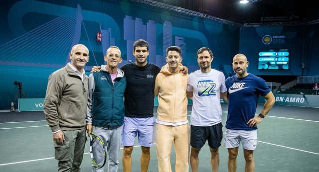 Los elogios de Carlos Alcaraz a Samu López, su nuevo «entrenador oficial»: «Sabe una barbaridad de tenis»