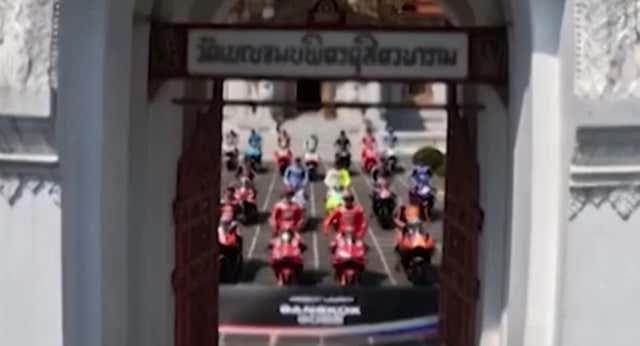 Así se ha presentado la temporada 2025 de Moto GP en Tailandia.