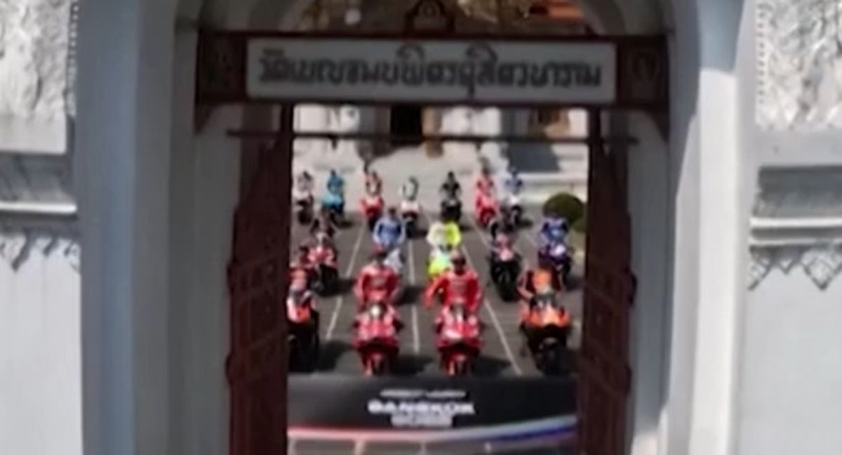 Así se ha presentado la temporada 2025 de Moto GP en Tailandia.
