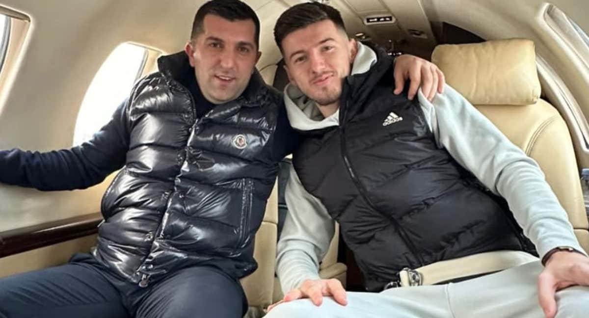 Petar Sucic, rumbo a Italia.