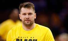 El “ruido” y los focos no despistan a Luka Doncic en su estreno con los Lakers: “Fue un momento especial”
