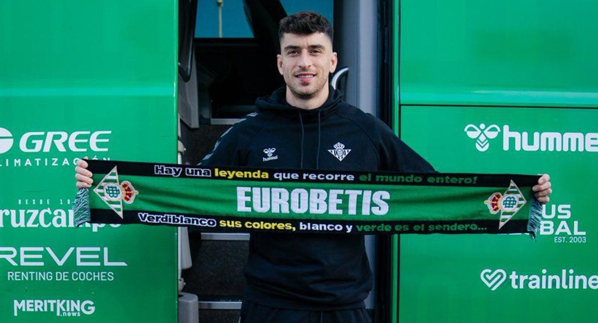 Marc Roca, durante el viaje a Bélgica.