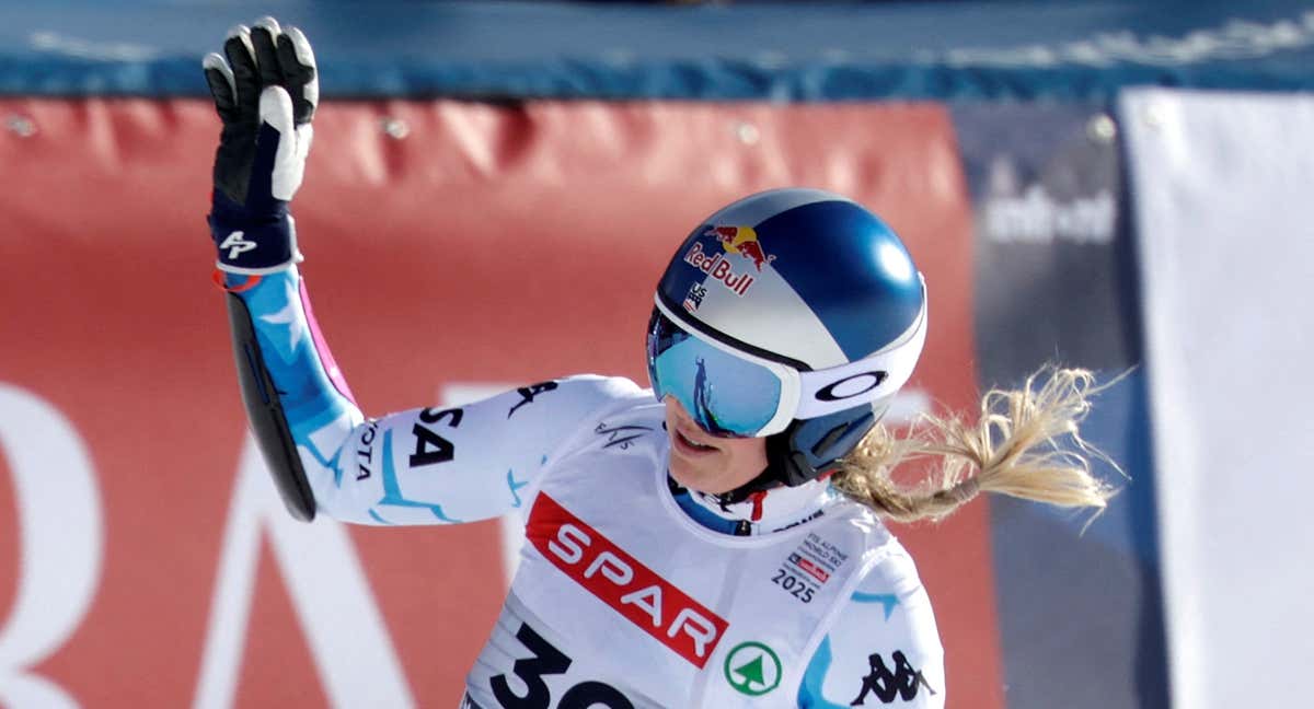 Lindsey Vonn en el FIS Alpine World Ski Championships de Austria. /REUTERS/Leonhard Foeger