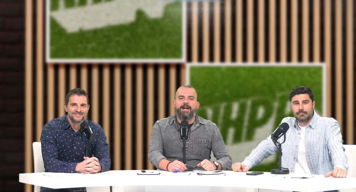 Alberte, junto a Jofre Mateu y Héctor Ruiz, conduce 'No hay pasión pequeña'.  /Mediapro