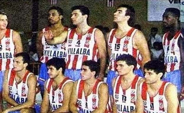 Formación del Atlético de Madrid-Villalba. FEB