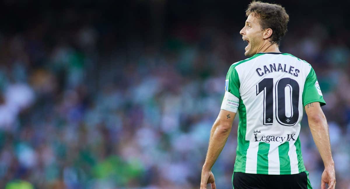 Sergio Canales, en un partido con el Betis./ABC