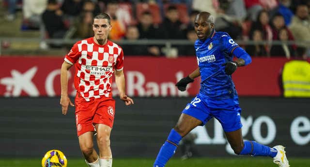 Miguel Gutiérrez verbaliza la frustración del Girona ante el Getafe: «Llama a la ambulancia, llama a la ambulancia»
