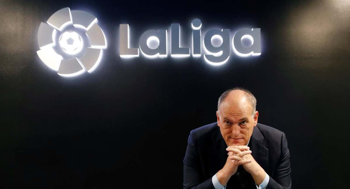 Javier Tebas, presidente de LaLiga.