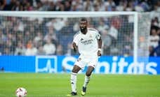 Rüdiger ya se ve para jugar y en el Real Madrid temen una posible recaída