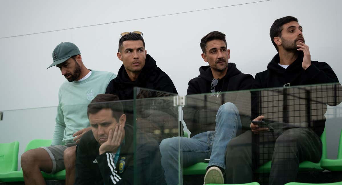 Cristiano Ronaldo en el P1 de Arabia Saudí.