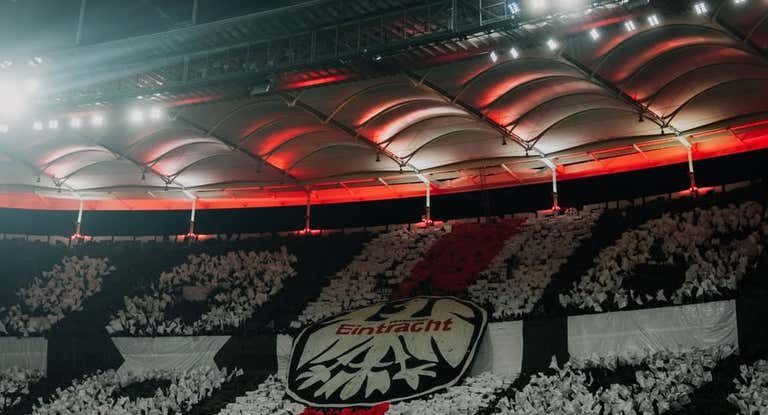 Deutsche Bank Park, estadio del Eintracht Fráncfort .