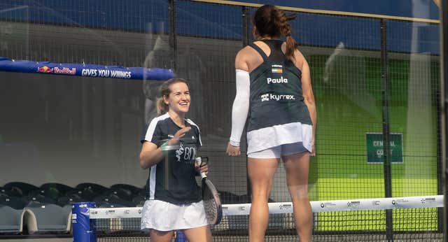 Ariana Sánchez y Paula Josemaría, campeonas del Riad P1; la final masculina, aplazada al lunes