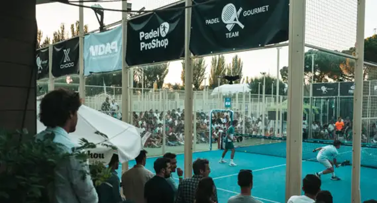 Una prueba de Padel Team Gourmet./PTG