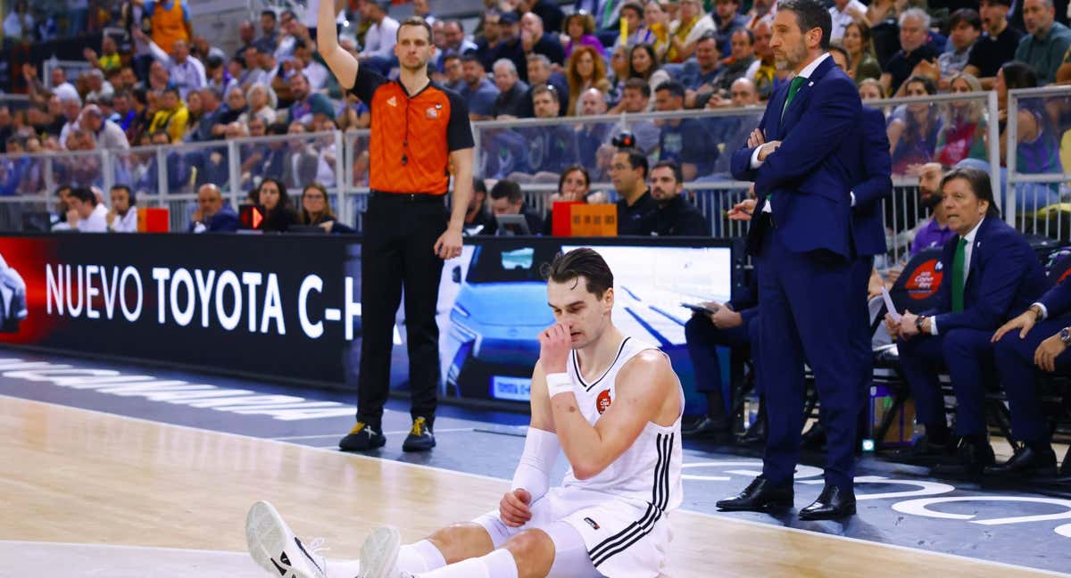 Mario Hezonja durante la final de la Copa. /ACB PHOTO/EMILIO COBOS