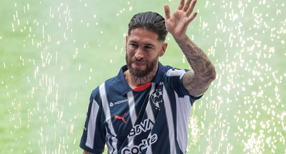 Sergio Ramos, nuevo fichaje de Monterrey.