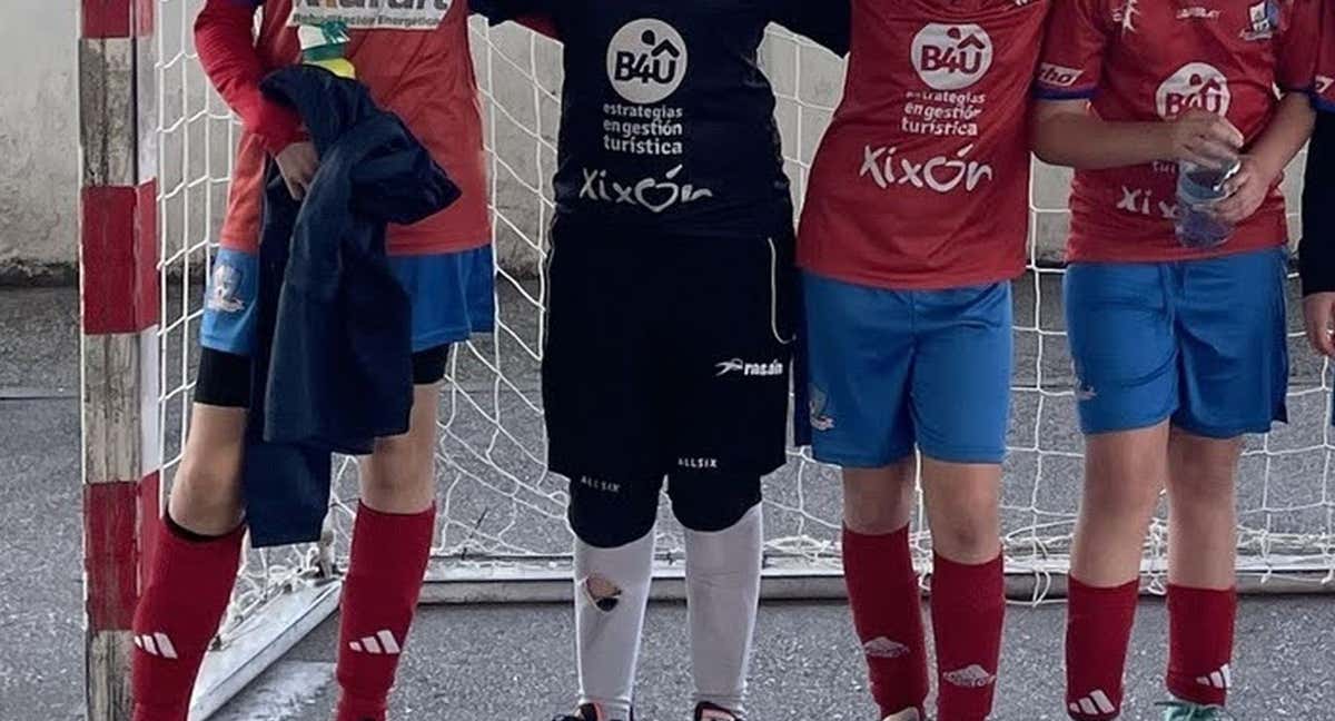 Las jugadoras del Gijón Femenino, nacidas en 2014 y 2015, reciben graves insultos en los partidos en el último mes.