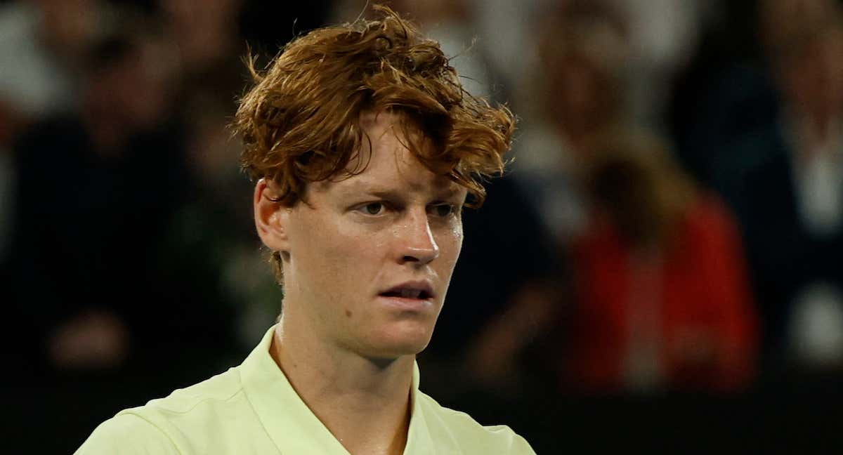 Jannik Sinner fue campeón del Open de Australia 2025, poco antes de ser sancionado tres meses por dopaje./REUTERS