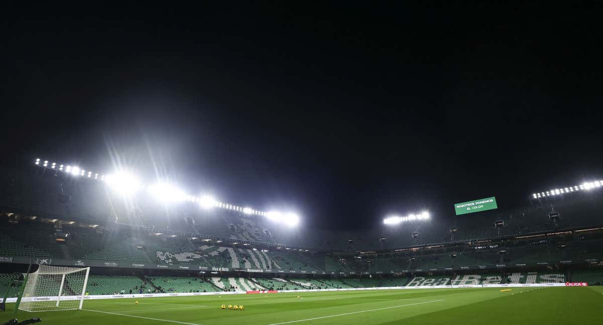 El Benito Villamarín antes de un partido. /REUTERS