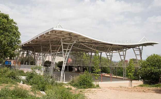 Instalaciones del Campillo de la Virgen, en Torre Baró.  Nou Barris