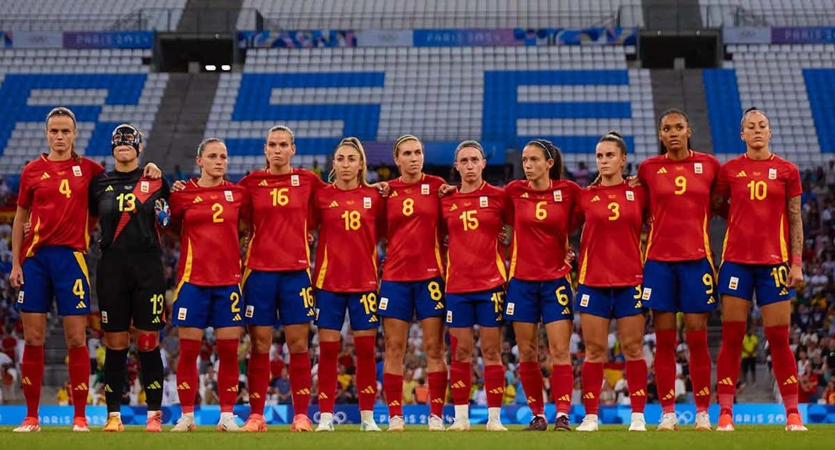 Las jugadoras de España durante los Juegos Olímpicos. /INSTAGRAM: MARIONA CALDENTEY