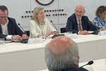 Louzán no se moja tras la sentencia por el Caso Rubiales y lanza un escueto «respeto»