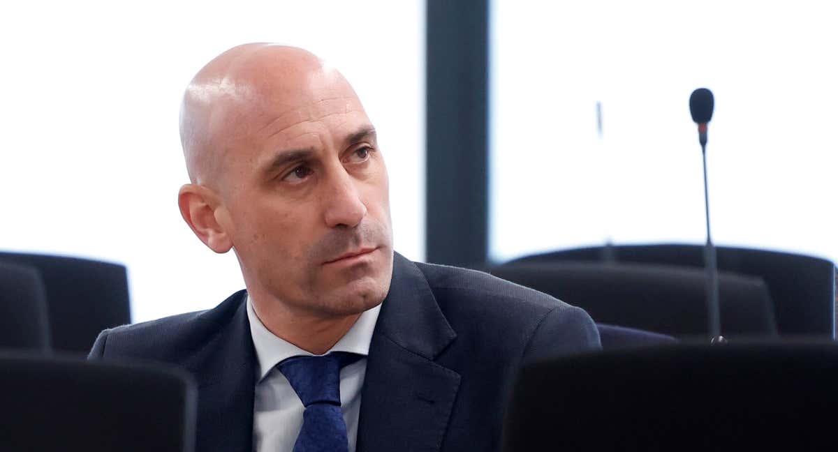 Luis Rubiales durante el juicio del Caso Rubiales.