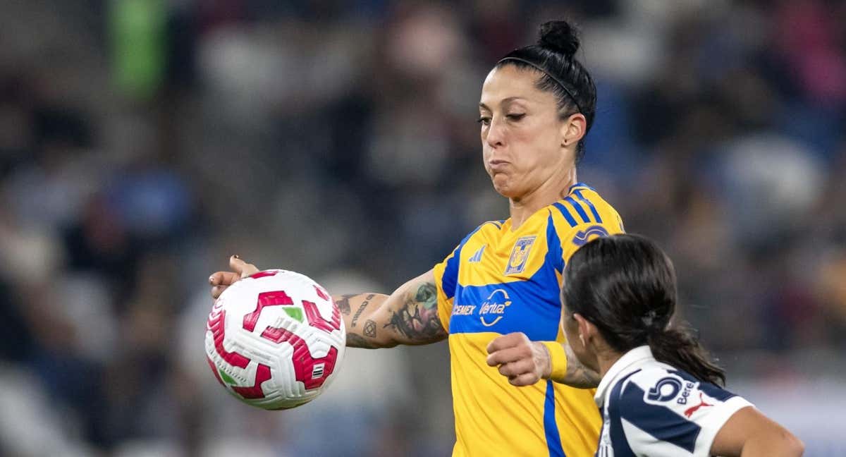 Jenni Hermoso, en un partido de su equipo mexicano, Tigres. /EFE