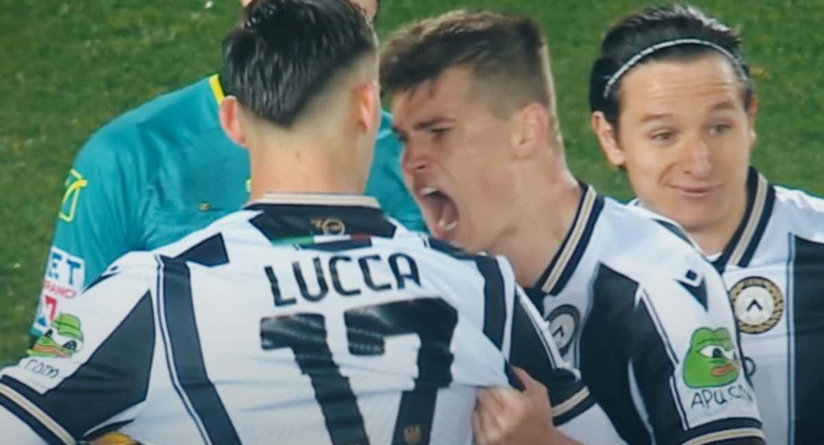 Bijol grita a Lucca para que entre en razón. /CAPTURA