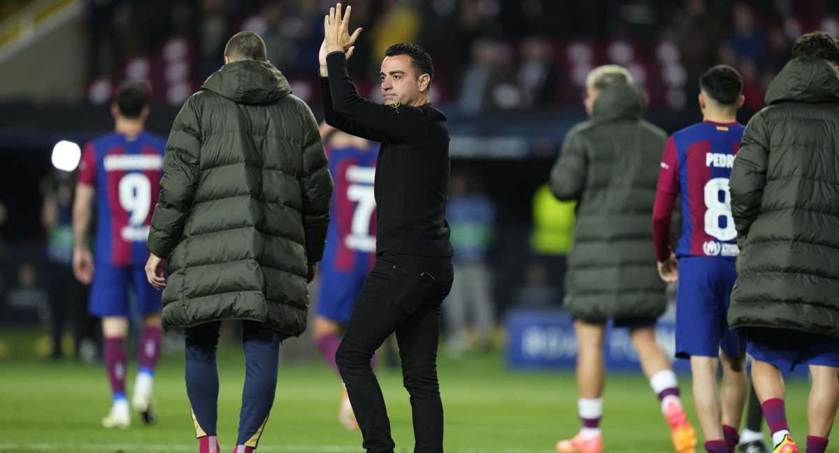 Xavi Hernández en un partido de la temporada pasada. /AGENCIAS