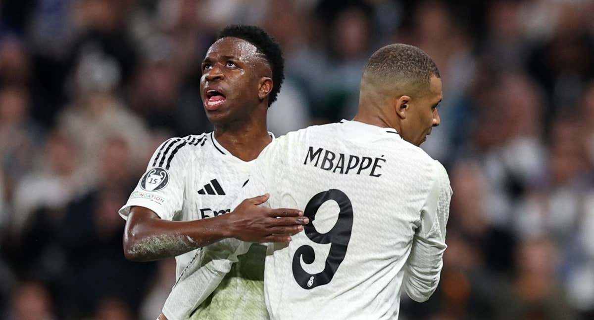 Vinicius y Mbappé, la fórmula ganadora del Real Madrid. /REUTERS