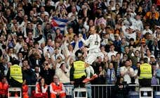 Modric tumba al Girona y hace que el Bernabéu cambie los pitos por una emocionante ovación