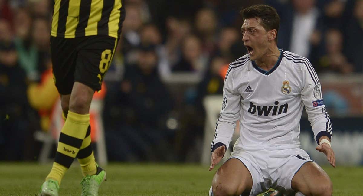 Ozil con el Real Madrid./AFP PHOTO / DANI POZO