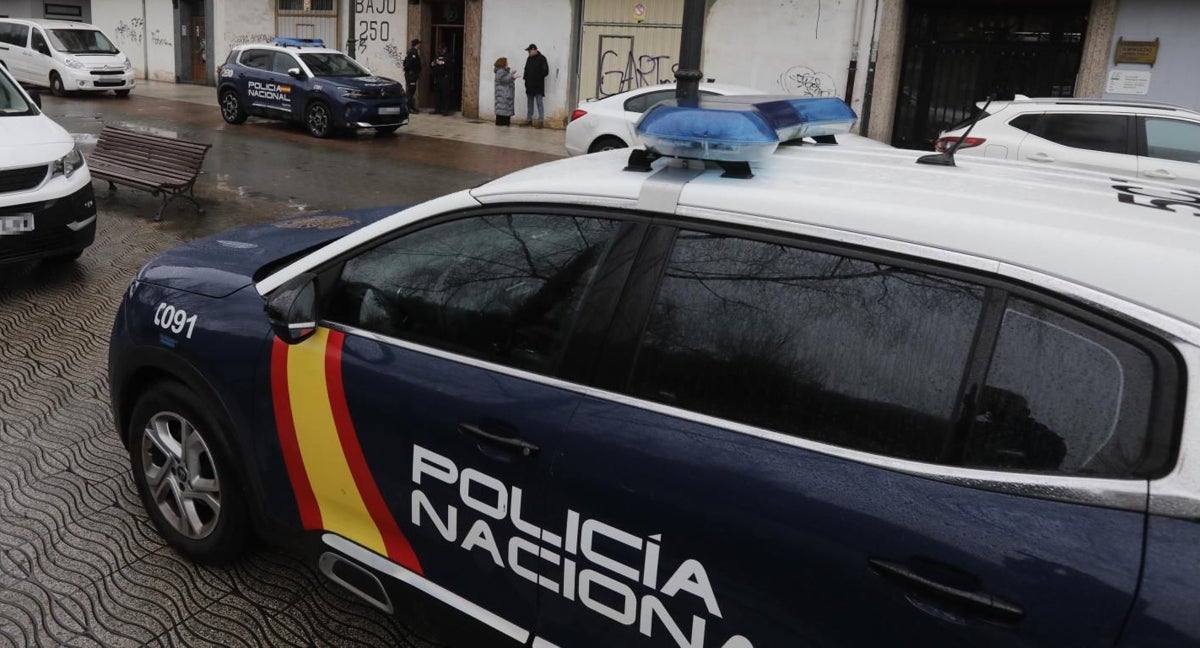 Coche de la Policía Nacional.