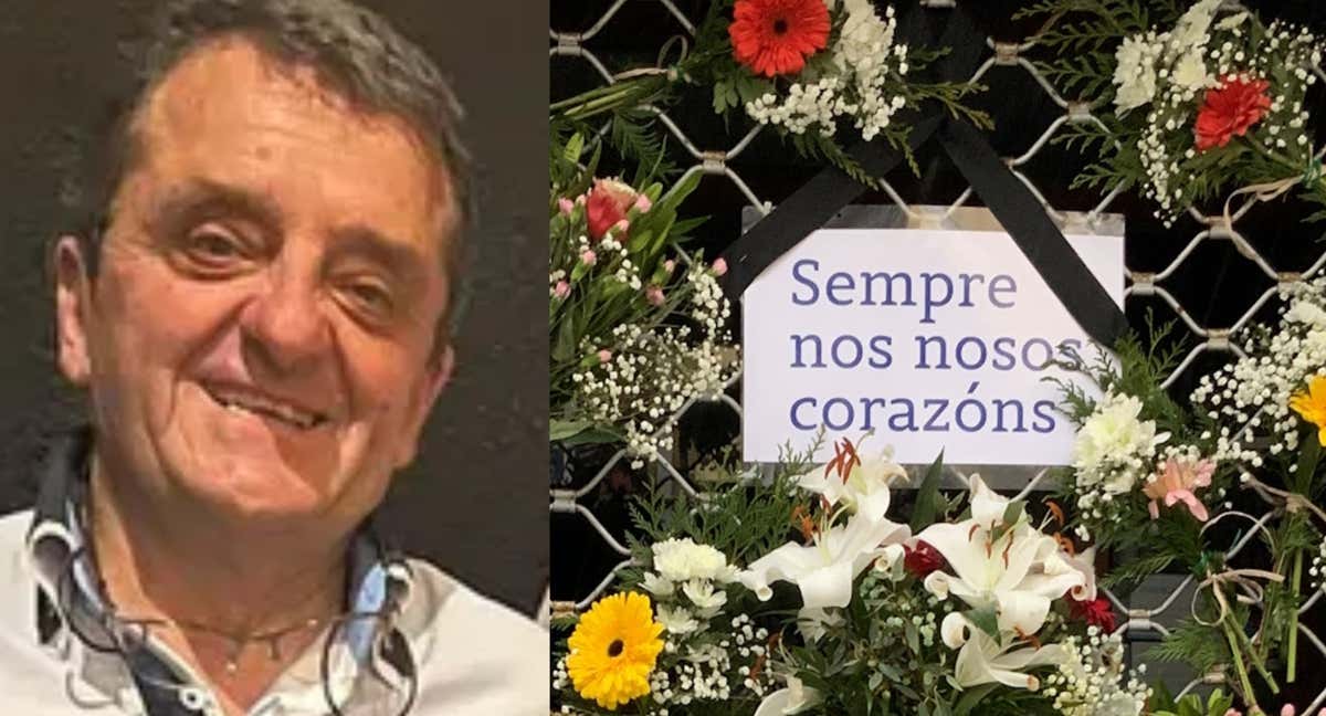 Andrés Rico, el abuelo fallecido tras una agresión en las gradas del pabellón en el que arbitraba su nieto. /